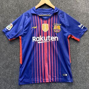 FC Barcelona 2017-2018 Samuel Umtiti #23 Football Soccer Jersey Youth Large
